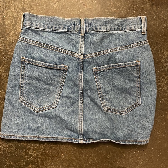 Vintage Style Jean Skirt - Picture 2 of 3